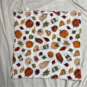 Mud Pie Pumpkin Spice Latte Swaddle Blanket